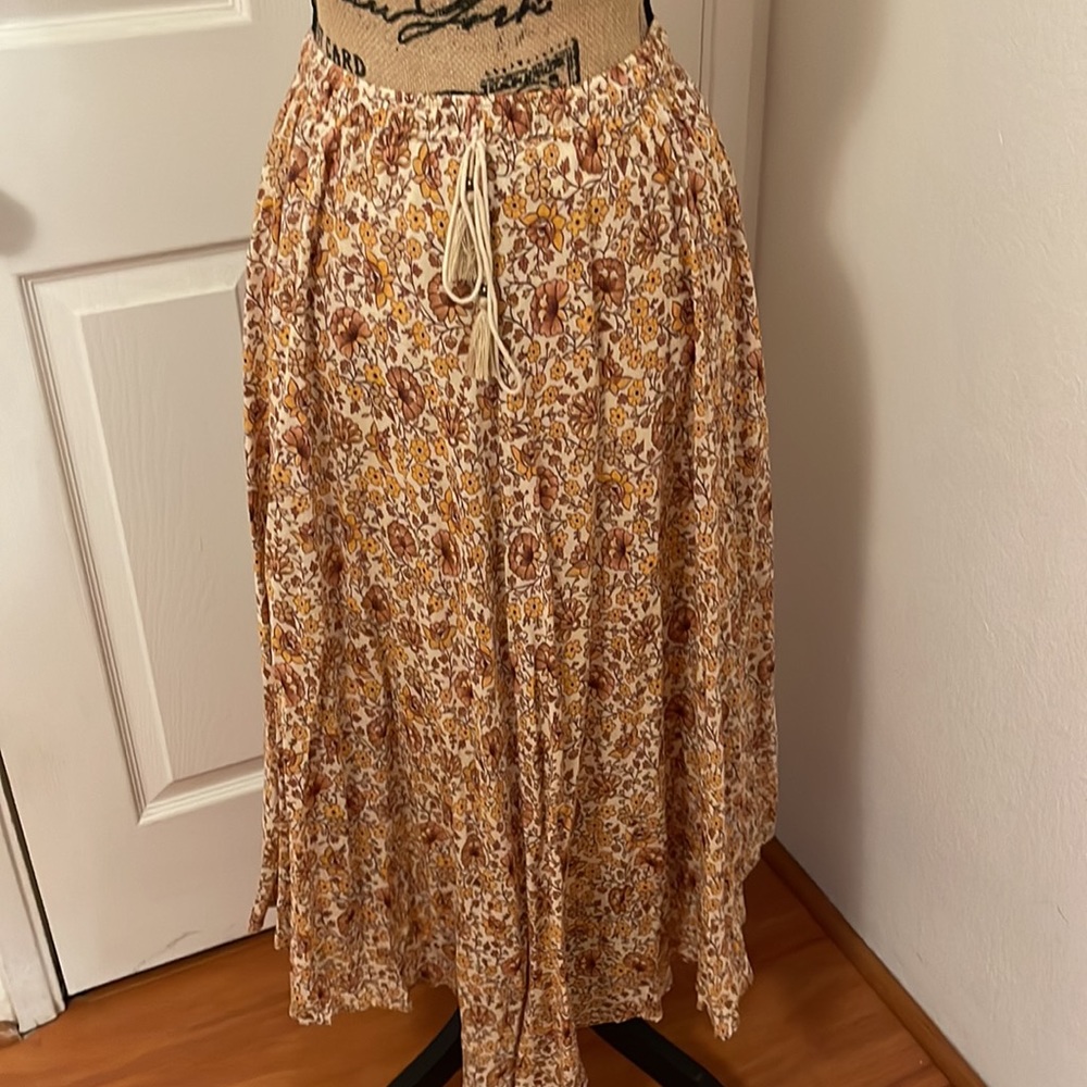 NWT Sundown Kerchief Skirt color Spice